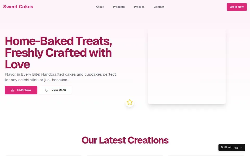 Sweet Cakes 蛋糕甜品电商小程序